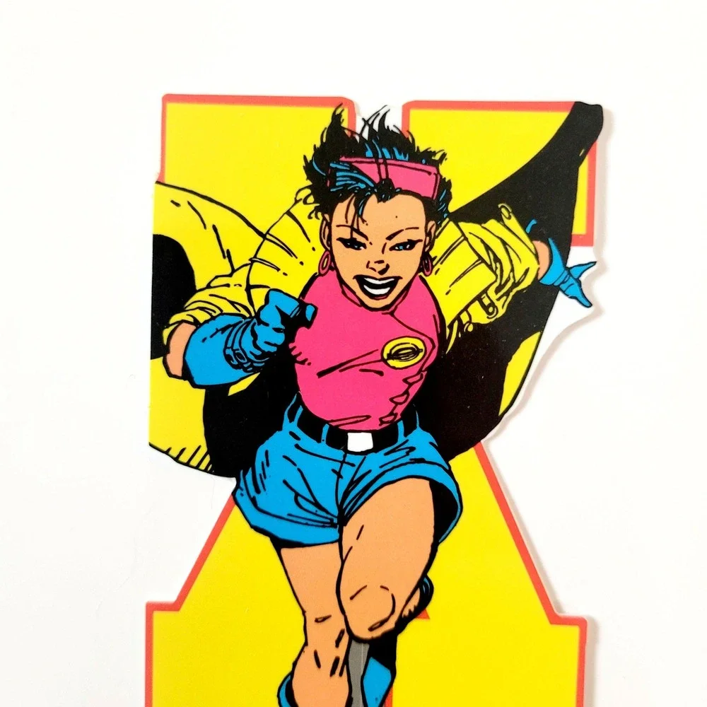 Vintage 90s X-Men Jubilee Bookmark die-cut Marvel Girl USA 1994 Antioch KS 32387